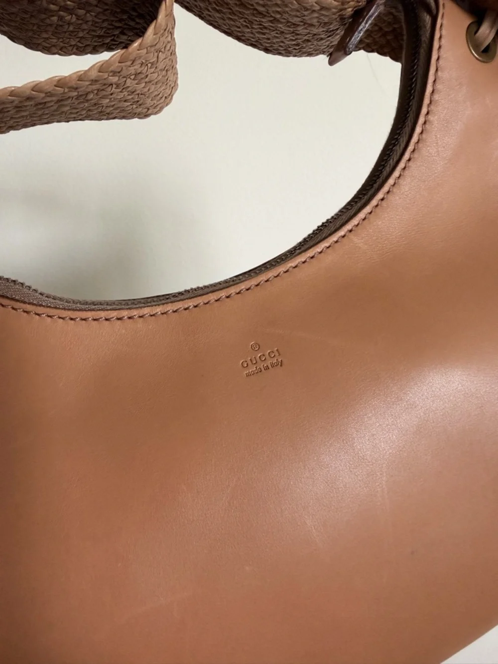 Gucci Leather Hobo Bag